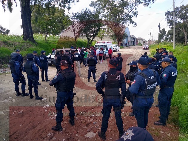Por conflicto de un predio, cuatro personas resultaron lesionadas, en San Pablo del Monte